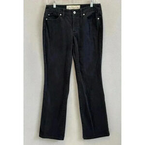 Ann Taylor Loft Jeans‎ Women's Sz 4 Original Boot 90s Style Low Rise Black Denim